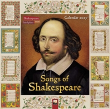 Shakespeare Birthplace Trust: Songs of Shakespeare Wall Calendar 2027 (Art Calendar)