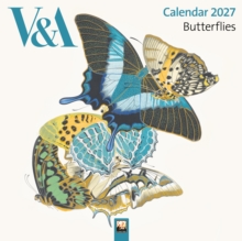 V&A: Butterflies by E.A. Seguy Mini Wall Calendar 2027 (Art Calendar)