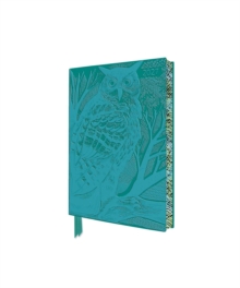 Angela Harding: Long Eared Owl 2027 Pocket Artisan Art Vegan Leather Diary  Week to View