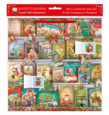 Christmas Bookshelf Advent Calendar (With Stickers) Flame Tree Studio