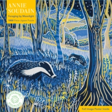 Adult Sustainable Jigsaw Puzzle Annie Soudain: Foraging by Moonlight : 1000-pieces. Ethical, Sustainable, Earth-friendly