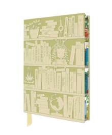 Georgia Breeze: Bookshelves Artisan Art Notebook (Flame Tree Journals)