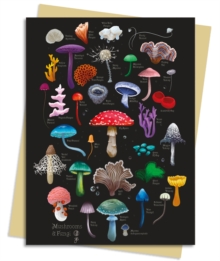 Anna Stead: Mushrooms & Fungi Greeting Card Pack : Pack of 6