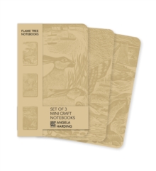 Angela Harding Set of 3 Mini Craft Notebooks