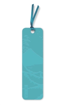 Utagawa Hiroshige: Sea at Satta Artisan Art Vegan Leather Bookmarks (pack of 10)