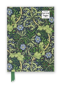 William Morris: Seaweed (Foiled Dot Grid Journal)