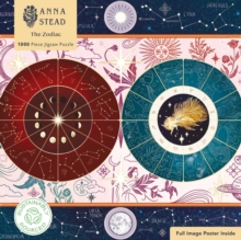 Adult Sustainable Jigsaw Puzzle Anna Stead: The Zodiac : 1000-pieces. Ethical, Sustainable, Earth-friendly