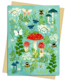 Katherine Quinn: Enchanted Mushroom Garden Greeting Card Pack : Pack Of 6 Flame Tree Studio