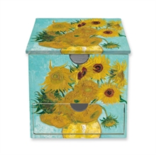Vincent van Gogh: Sunflowers Memo Box with Drawer