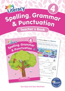 Spelling, Grammar & Punctuation Teachers Book 4 : In Precursive Letters (British English edition)