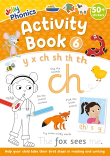 Jolly Phonics Activity Book 6 : in Precursive Letters (British English edition)