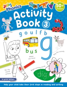 Jolly Phonics Activity Book 3 : in Print Letters (American English edition)