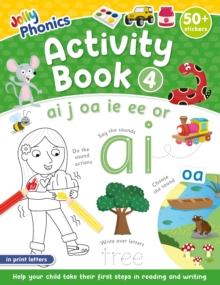 Jolly Phonics Activity Book 4 : in Print Letters (American English edition)