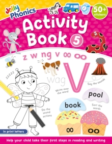 Jolly Phonics Activity Book 5 : in Print Letters (American English edition)