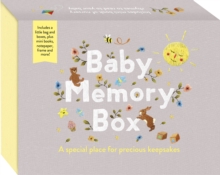 Baby Memory Box : A Special Place For Precious keepsakes. Includes A Little Bag And boxes, Plus Mini books, notepaper, Frame And more!