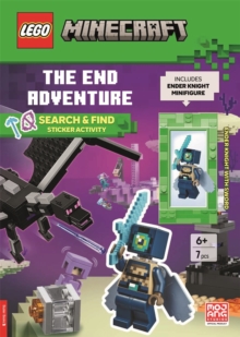 LEGO  Minecraft: The End Adventure Search & Find Sticker Activity Book (with Ender Knight minifigure and sword)