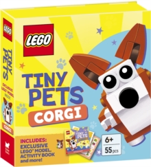 LEGO Books. Tiny Pets: Corgi (with exclusive corgi mini-build, paper crafts, stickers and activity book)