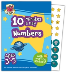 10 Minutes a Day Numbers for Ages 3-5 (with reward stickers)