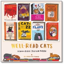 Well-Read Cats : A 1000-Piece Jigsaw Puzzle, Reimagining Eight Literary Classics With A Unique Feline Spin Charlotte Farmer