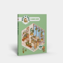 Cute 'n' Cozy Sticker Therapy: Flower Shops : Over 500 reusable stickers!