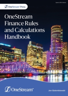 OneStream Finance Rules and Calculations Handbook