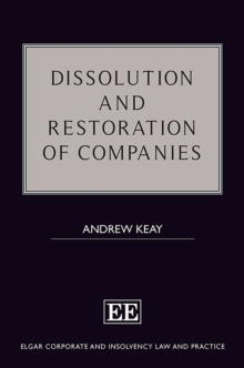 Dissolution and Restoration of Companies