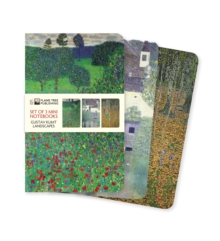 Klimt Landscapes Set of 3 Mini Notebooks