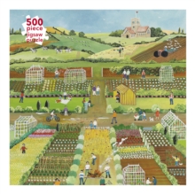 Adult Jigsaw Puzzle Judy Joel: Allotments, 2012 (500 pieces) : 500-piece Jigsaw Puzzles