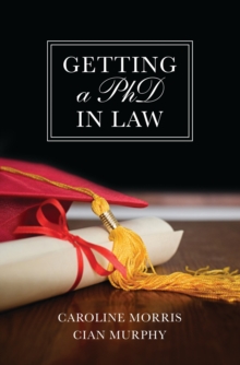 Getting a PhD in Law, Paperback Book Getting a PhD in Law, Paperback Book