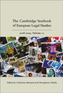Cambridge Yearbook of European Legal Studies, Hardback Book Cambridge Yearbook of European Legal Studies, Hardback Book