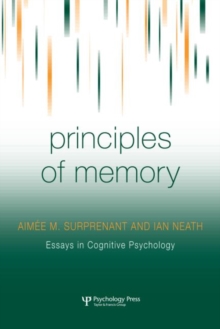 Principles of Memory, Hardback Book Principles of Memory, Hardback Book