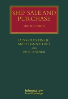 Ship Sale and Purchase, Hardback Book Ship Sale and Purchase, Hardback Book