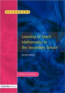Learning to Teach Mathematics, Hardback Book Learning to Teach Mathematics, Hardback Book