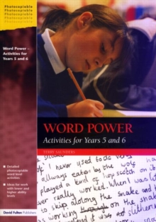 Word Power : Activities for Years 5 and 6, Paperback / softback Book Word Power : Activities for Years 5 and 6, Paperback / softback Book