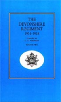 Devonshire Regiment 1914-1918, Paperback Book Devonshire Regiment 1914-1918, Paperback Book
