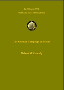 German Campaign in Poland (1939), Paperback Book German Campaign in Poland (1939), Paperback Book