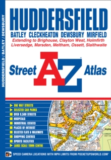 Huddersfield Street Atlas, Paperback Book Huddersfield Street Atlas, Paperback Book
