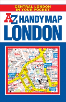 Handy Map of Central London, Paperback Book Handy Map of Central London, Paperback Book
