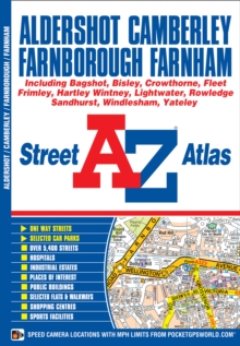 Aldershot Street Atlas, Paperback Book Aldershot Street Atlas, Paperback Book
