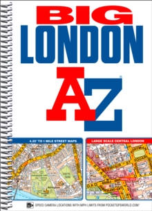 Big London Street Atlas, Spiral bound Book Big London Street Atlas, Spiral bound Book