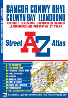 Bangor & Conwy Street Atlas, Paperback Book Bangor & Conwy Street Atlas, Paperback Book