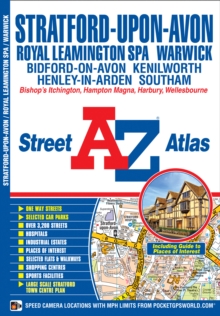 Stratford Upon Avon Street Atlas, Paperback Book Stratford Upon Avon Street Atlas, Paperback Book