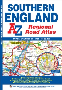 Southern England Regional Road Atlas, Paperback Book Southern England Regional Road Atlas, Paperback Book