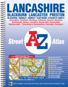 Lancashire County Atlas, Spiral bound Book Lancashire County Atlas, Spiral bound Book