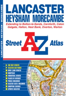 Lancaster Street Atlas, Paperback Book Lancaster Street Atlas, Paperback Book