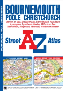 Bournemouth Street Atlas, Paperback Book Bournemouth Street Atlas, Paperback Book