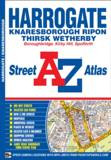 Harrogate Street Atlas, Paperback Book Harrogate Street Atlas, Paperback Book