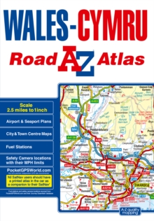Wales Regional Road Atlas, Paperback Book Wales Regional Road Atlas, Paperback Book