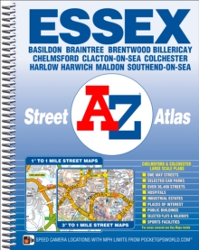 A-Z ESSEX STREET ATLAS, Spiral bound Book A-Z ESSEX STREET ATLAS, Spiral bound Book