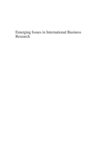 Emerging Issues in International Business Research